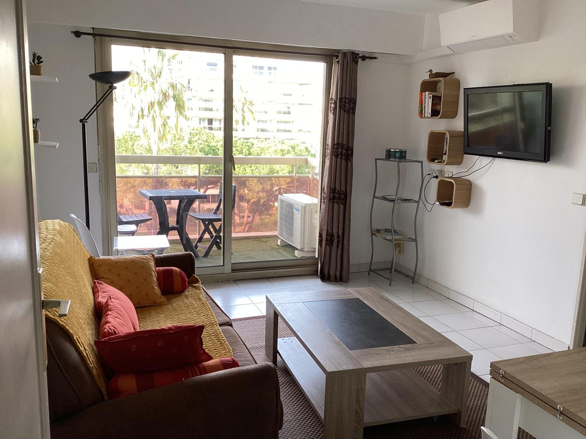 Appartement 2 Pieces Meubles A Juan Les Pins Antibes Eksteriør billede